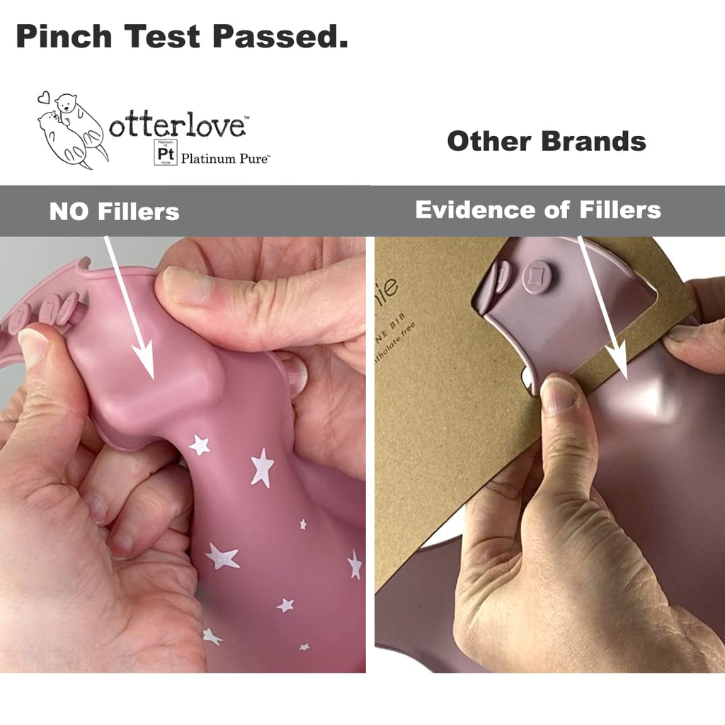 Silicone Bib - Dishwasher Safe – BPA and Phthalate Free
